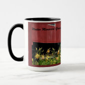 Wootenの記念の庭15ozのコーヒー・マグ マグカップ (左)