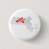 WOOtogether Pin 缶バッジ (正面)