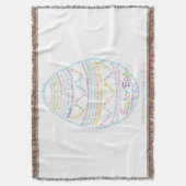 Wor(l)dイースターエッグブランケット スローブランケット (正面縦)