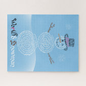 Wor(l)d雪だるまパズル ジグソーパズル (横)