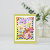 WorCHESHIRE猫 ポストカード (スタンド正面)