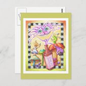 WorCHESHIRE猫 ポストカード (正面/裏面)