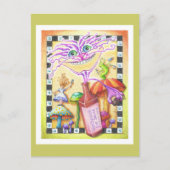 WorCHESHIRE猫 ポストカード (正面)