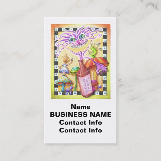 WorCHESHIRE CAT 名刺 (正面)