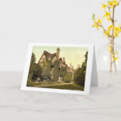 Worchesterの大学、オックスフォード、イギリスまれなPhotochro カード (黄色い花)