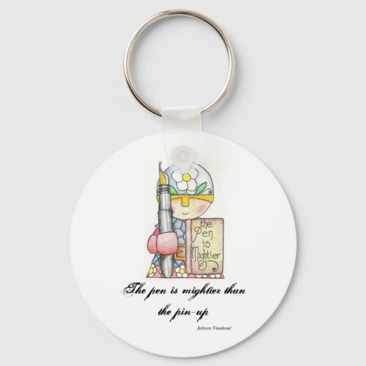 Wordおたくキーチェーン キーホルダー (正面)