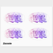 Wordの手書き入力 楕円形シール (シート)