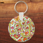 Wordキーチェーンを笑う キーホルダー (正面)