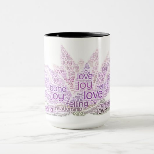 Wordクラウドマグ マグカップ (中央)