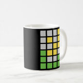 Wordゲームの贈り物  コーヒーマグカップ (正面右)