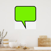 Wordバルーン ポスター (キッチン)