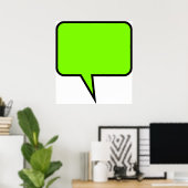 Wordバルーン ポスター (ホームオフィス)