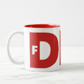 Wordパズル – 非表示のメッセージを見つけるのに役立つ ツートーンマグカップ (左)