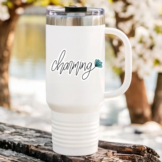 Wordフラワー魅力的ノートパソコン |ダイカットのシール シール