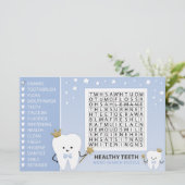 Word検索パズル。First Toothパーティーゲーム (スタンド正面)