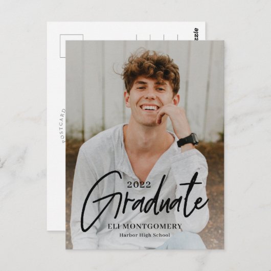 Word絵を描 Editable Color Sgautionはがき ポストカード (正面/裏面)