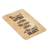 Word聞には次の文字が含まれる静か マグネット (右側)