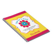 "Word®の時間"の名前入りなノート ノートブック (右側)