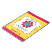 "Word®の時間"の名前入りなノート ノートブック (左側)