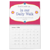 "Word®の時間"の精神的なカレンダー カレンダー (1月 2026)