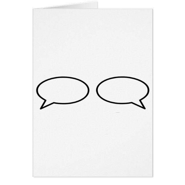 Word Bubble 離れ Right Trans The MUSEUM Zazzle Gif (正面)