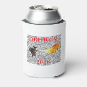 Word Cloudを使用したファイアハウスクーラーボックス 缶クーラー (缶裏面)