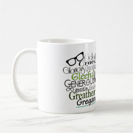 Word Cloud （アルファベットGで始まる） コーヒーマグカップ