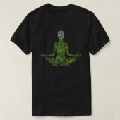 Word cloud Yin Yoga Tシャツ (デザイン正面)