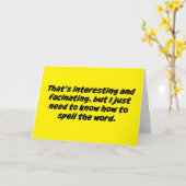 Word Courtのレポート引用文 カード (黄色い花)