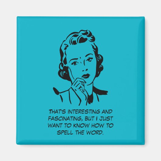 Word Court Reporting引用文の綴り方 マグネット (正面)