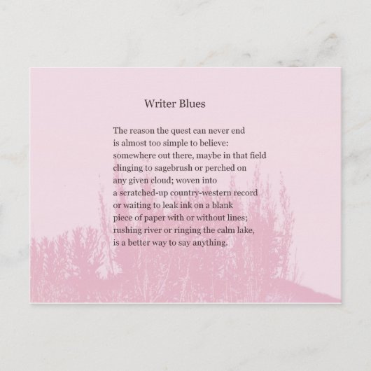 Word for Writers ポストカード (正面)