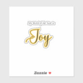 Word of the year - Joy シール (シート)