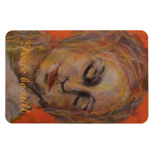 Word of the year: Peace be still マグネット (横)