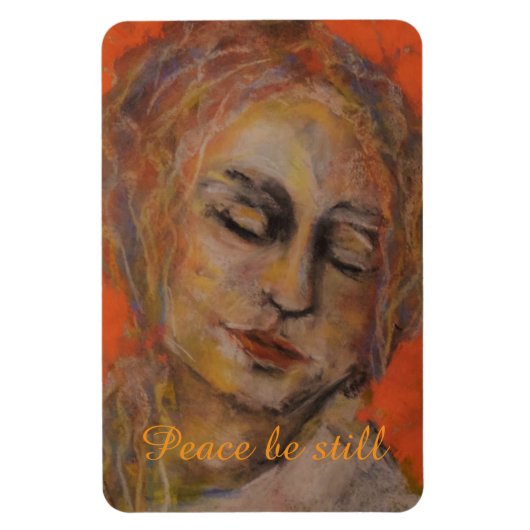 Word of the year: Peace be still マグネット (縦)