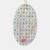 Word Search セラミックオーナメント (右)