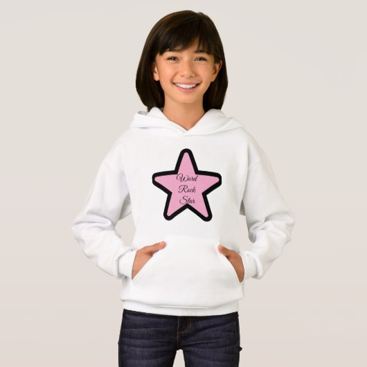 Word Star Hoodie  (正面フル)