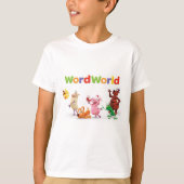 WordFriends WordWorld Tee Tシャツ (正面)