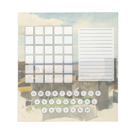 Wordle Scratch Padノートブック – Tivoli ノートパッド