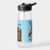 Wordplayでクリフハンガーのおもしろいよくはしゃぐ画像 ウォーターボトル (左面)