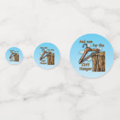 Wordplayでクリフハンガーのおもしろいよくはしゃぐ画像 コンフェッティ (正面)