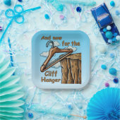 Wordplayでクリフハンガーのおもしろいよくはしゃぐ画像 ペーパープレート (パーティー)