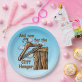 Wordplayでクリフハンガーのおもしろいよくはしゃぐ画像 ペーパープレート (パーティー)