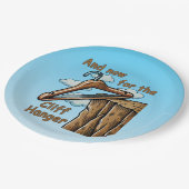 Wordplayでクリフハンガーのおもしろいよくはしゃぐ画像 ペーパープレート (アングル)