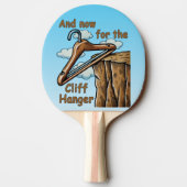 Wordplayでクリフハンガーのおもしろいよくはしゃぐ画像 卓球ラケット (裏面)