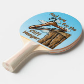 Wordplayでクリフハンガーのおもしろいよくはしゃぐ画像 卓球ラケット (正面アングル)