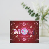 Word's 素晴らし Mom - Happy Mother's Day ポストカード (スタンド正面)
