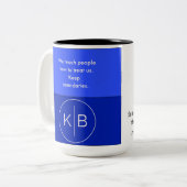 Words of Ecourmanagement Coffee Mug ツートーンマグカップ (正面左)