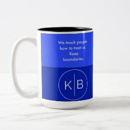 Words of Ecourmanagement Coffee Mug ツートーンマグカップ