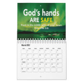 WORDS OF ENCOURAGEMENT Bible Verses Custom 2026 カレンダー (3月 2027)