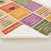 Words of Wisdom シェルパブランケット (3/4)